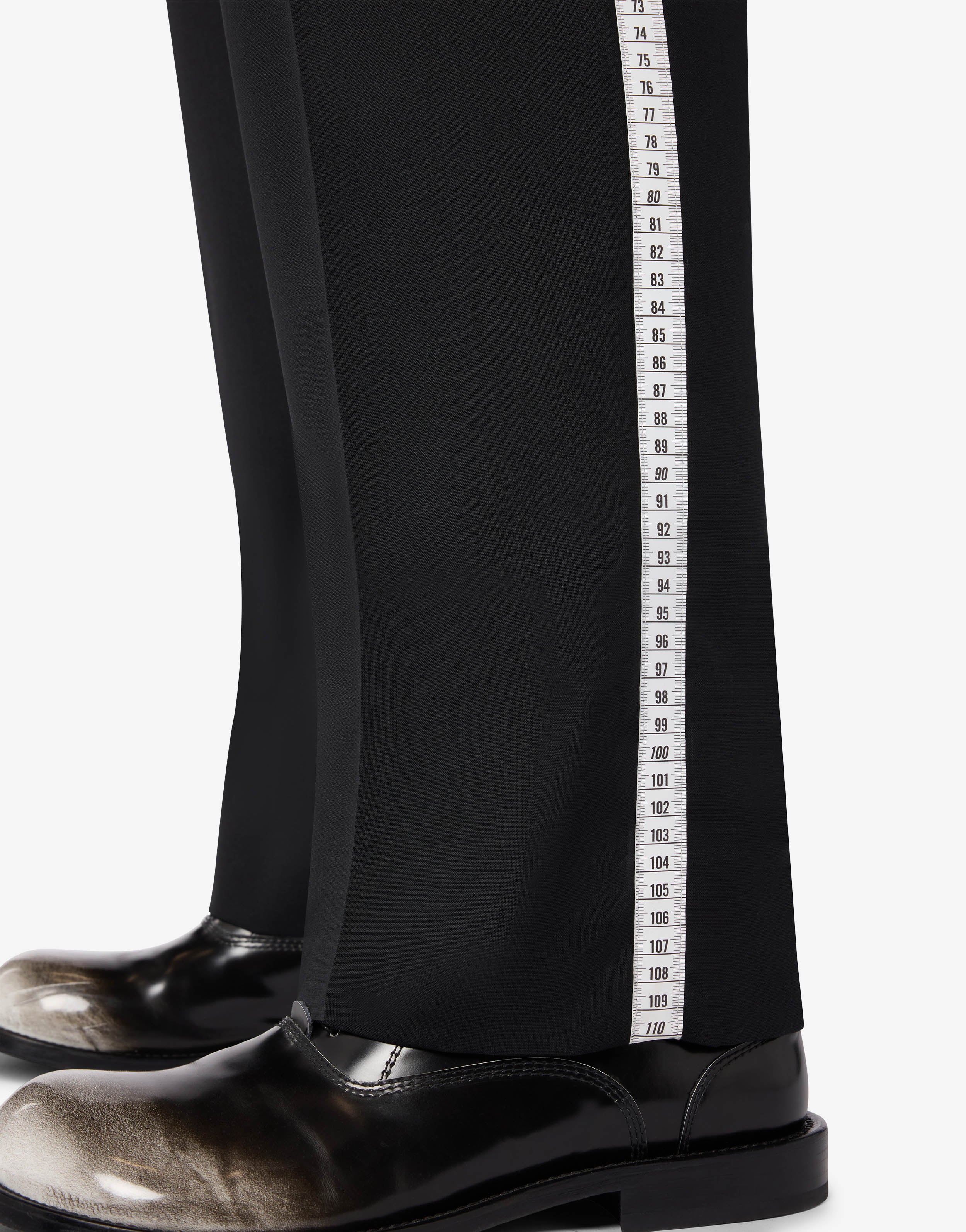 Printed wool trousers - Image 3
