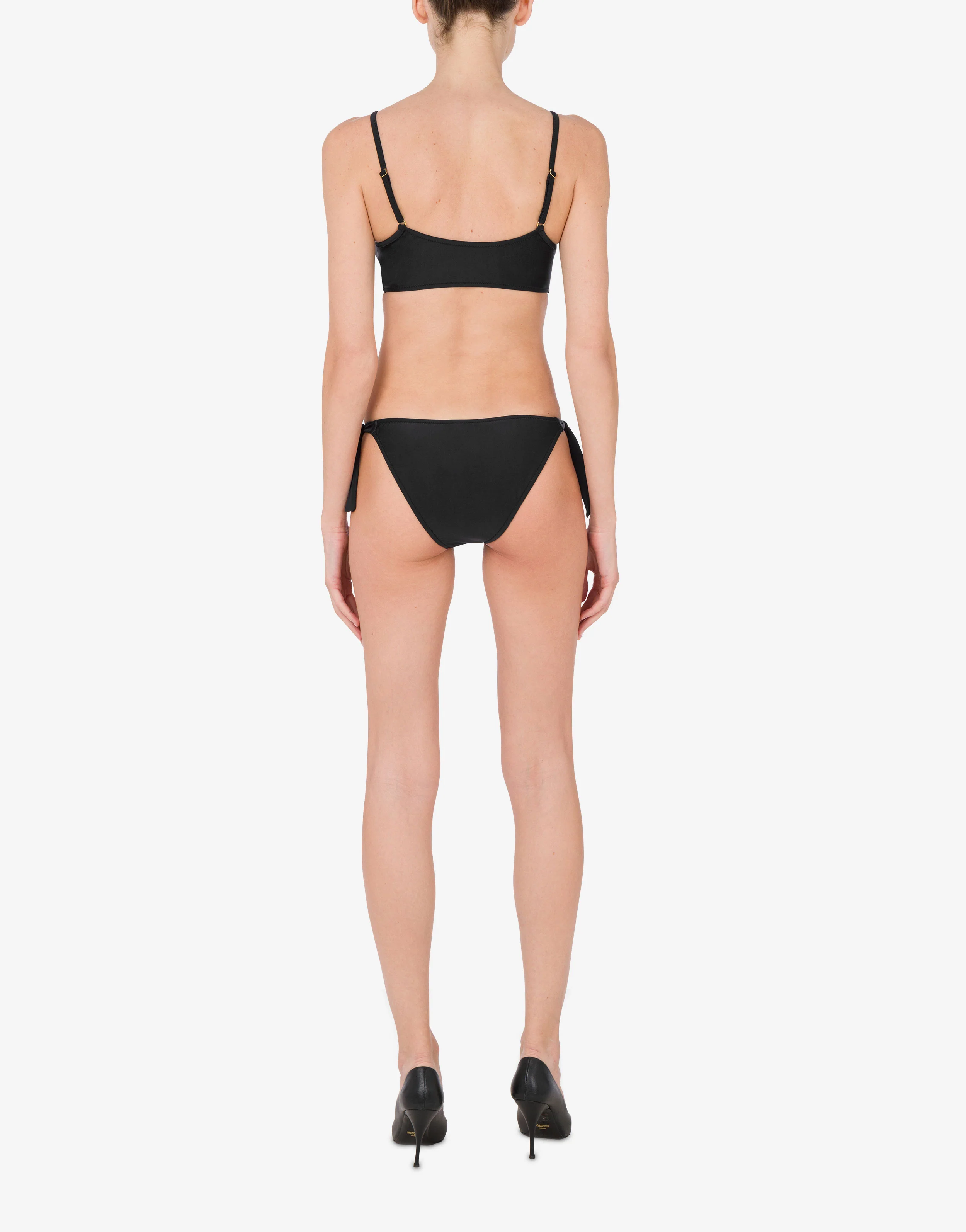 Rubber Logo Bandeau Bikini Top - Image 3