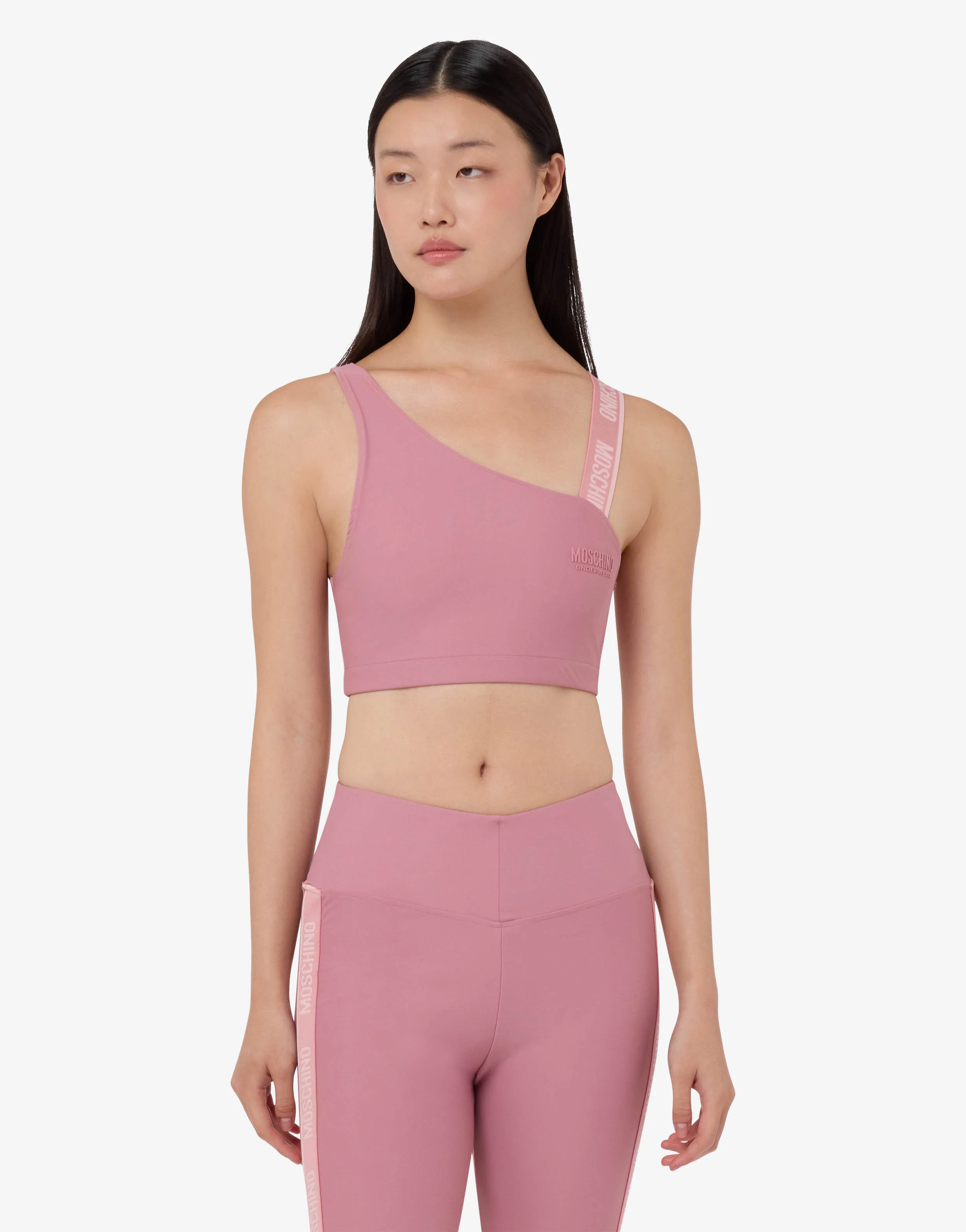 Technical fabric crop top
