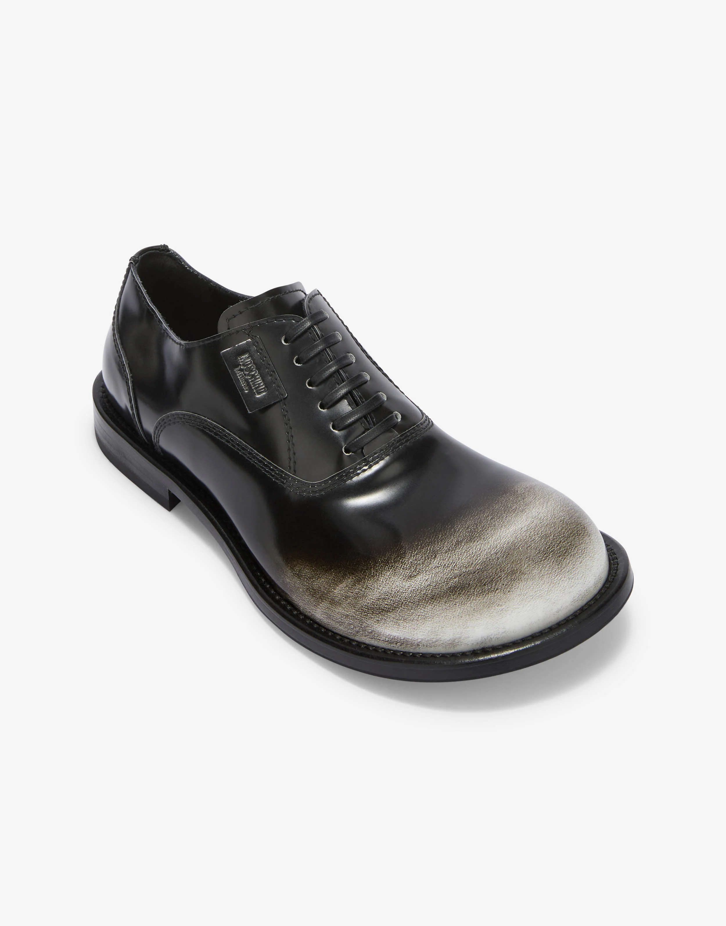 Two-tone brushed calfskin derbies - Image 4